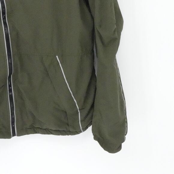 US Marines Jacket Mens Large Long New Balance Windbreaker Made USA Full Zip - Picture 6 of 14